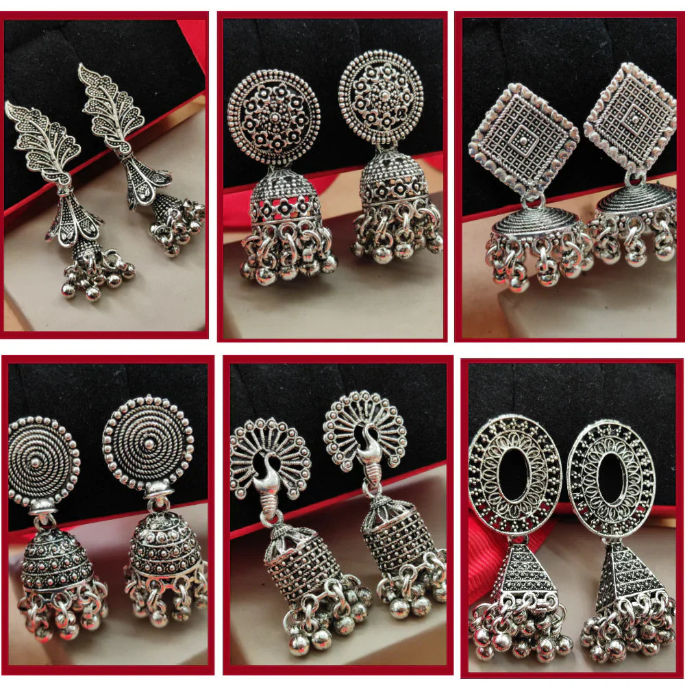 Set of 6 Earrings Combo