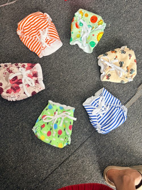 3 PIECE DIAPERS ( UPTO 3 URINES )