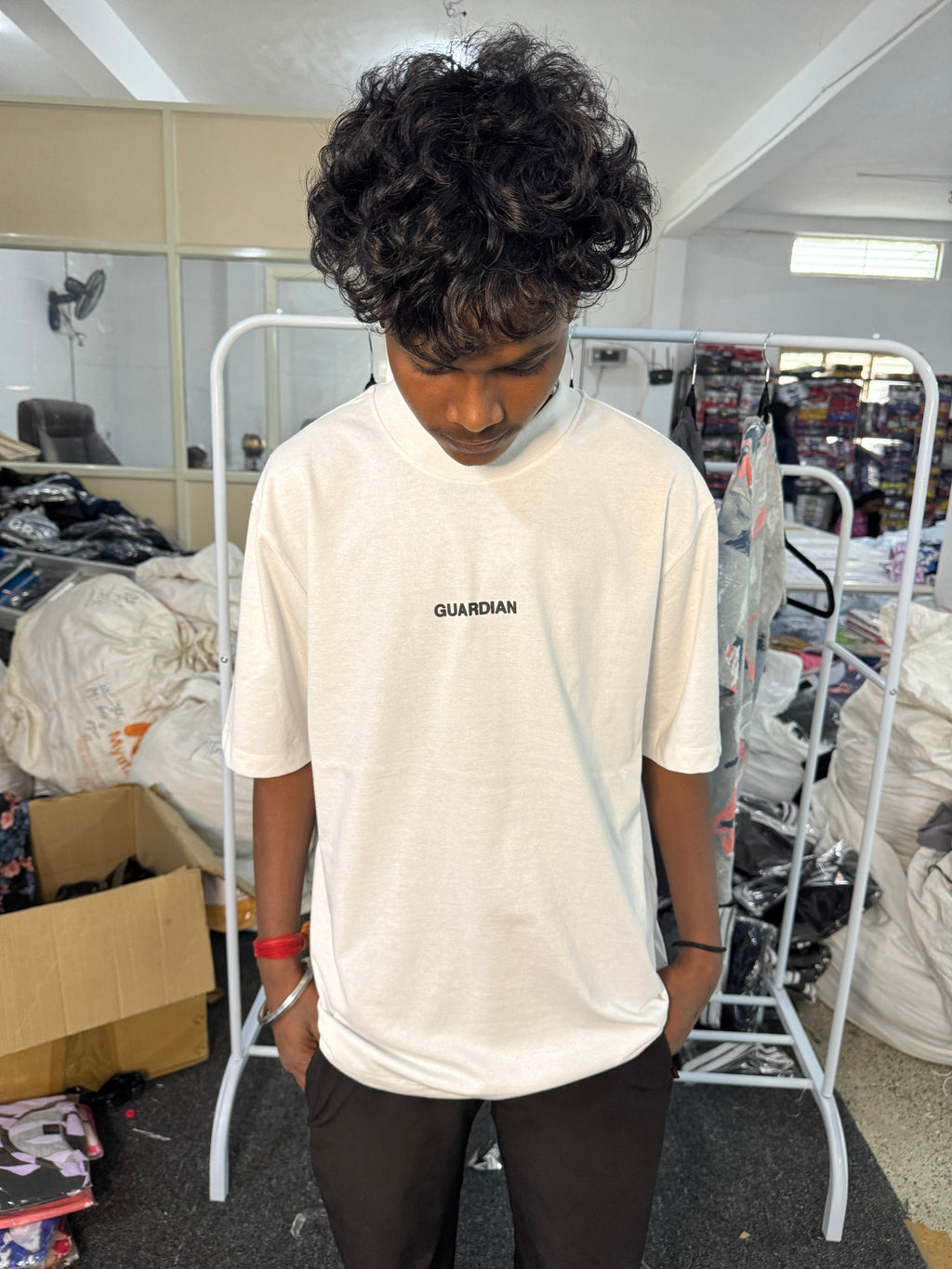 Drop Shoulder T shirt ( Random designs only )