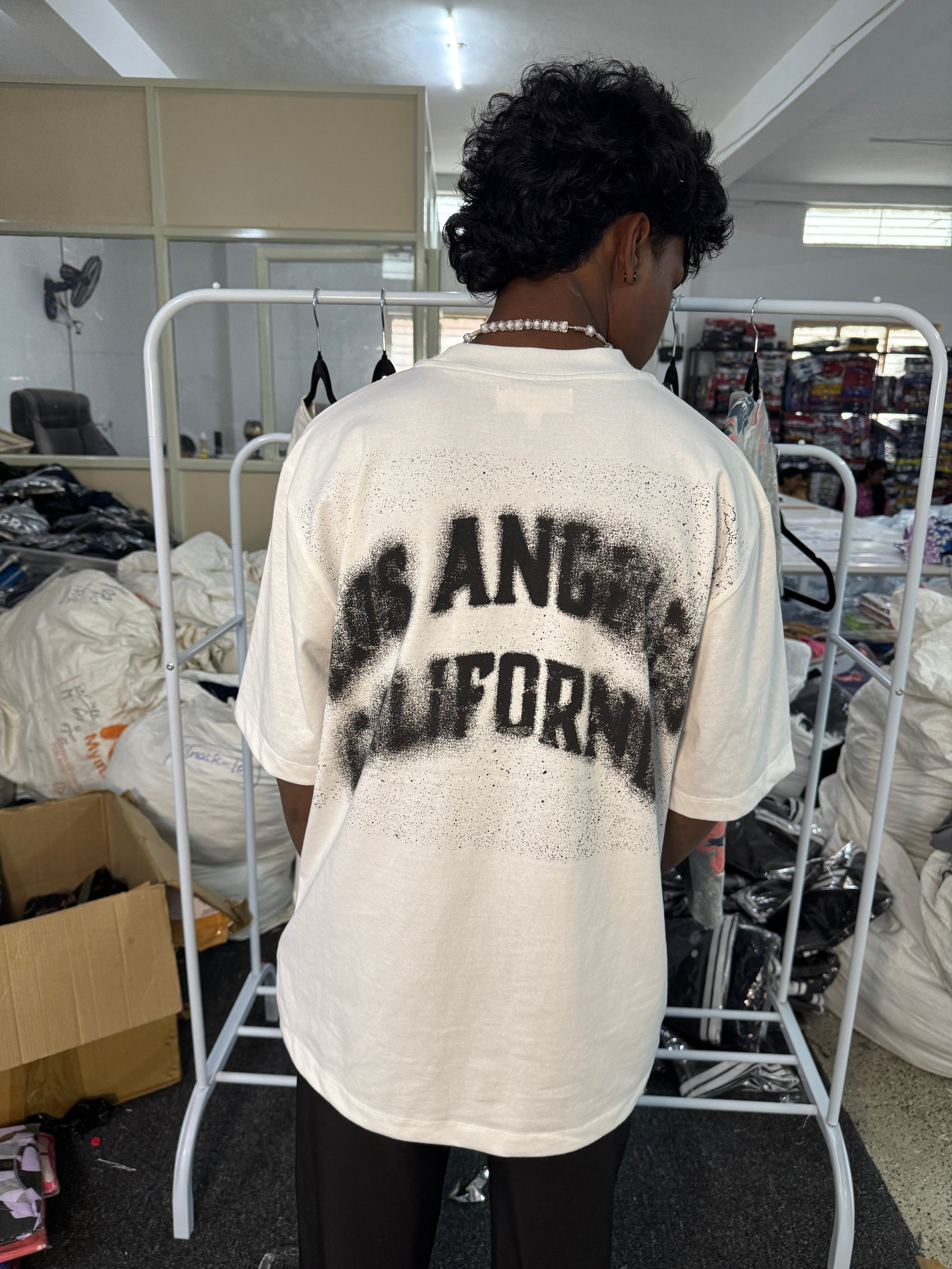 Drop Shoulder T shirt ( Random designs only )