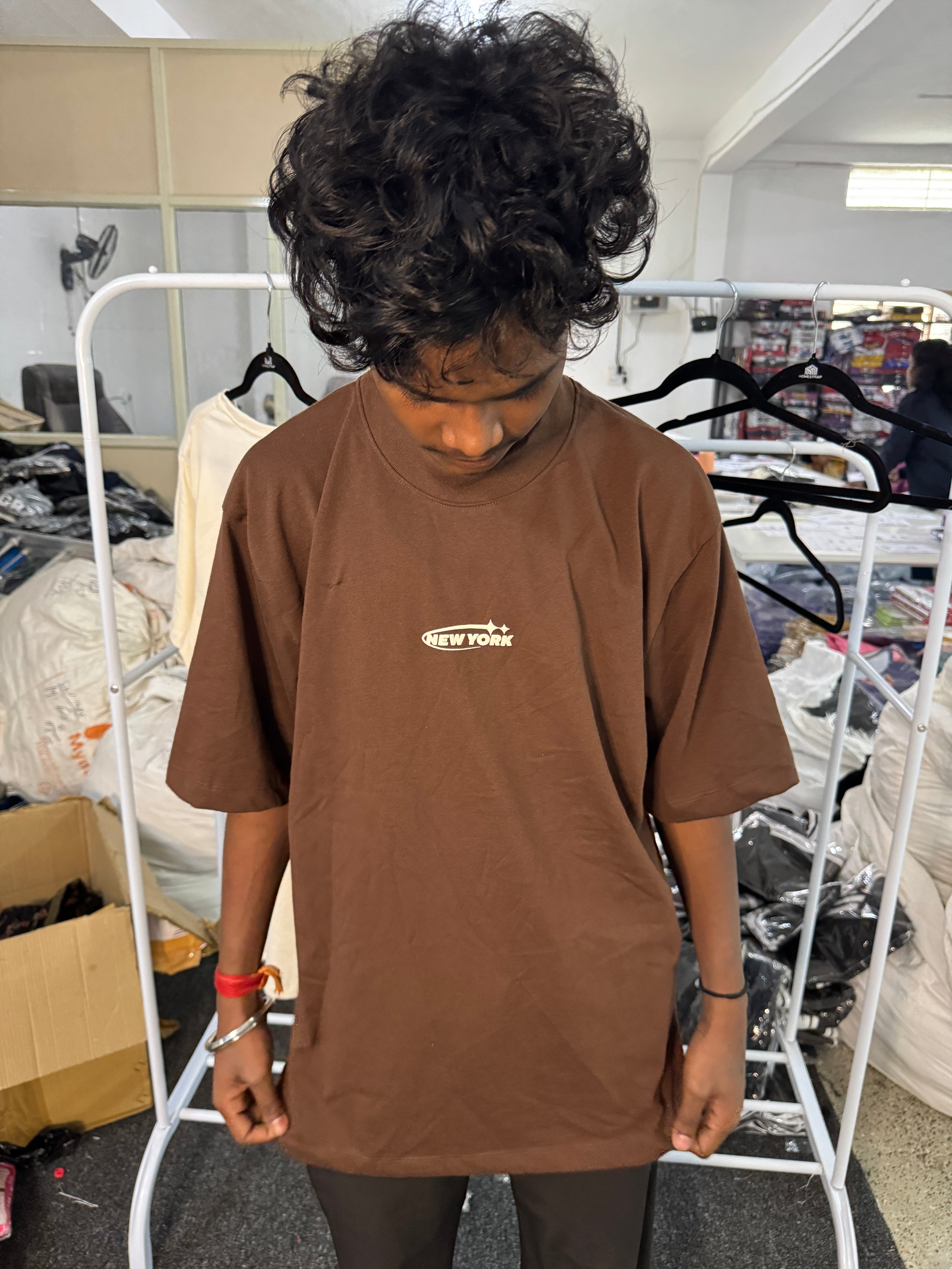 5 Drop Shoulder T shirt ( Random designs only )
